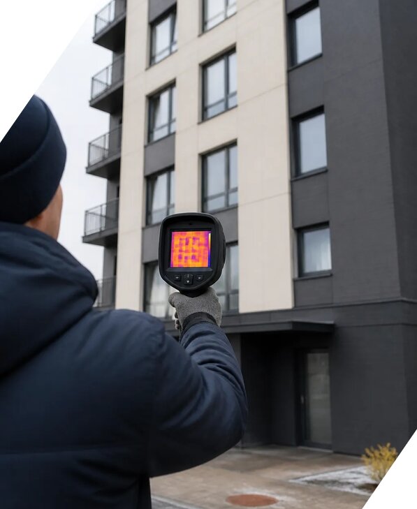 Тепловизионное обследование зданий в Астрахани от 5138 р. | ЭкспертизаРоссия