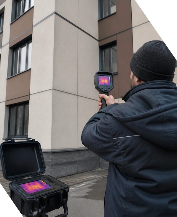Тепловизионное обследование зданий и сооружений в Астрахани